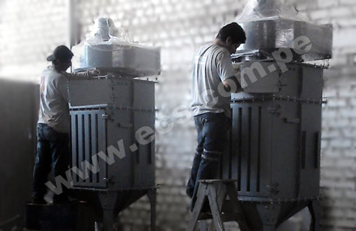 mantenimiento e instalación de colectores de polvo